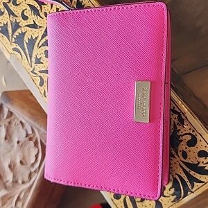 Kate Spade Saffiano Leather Wallet Newbury Lane Pink